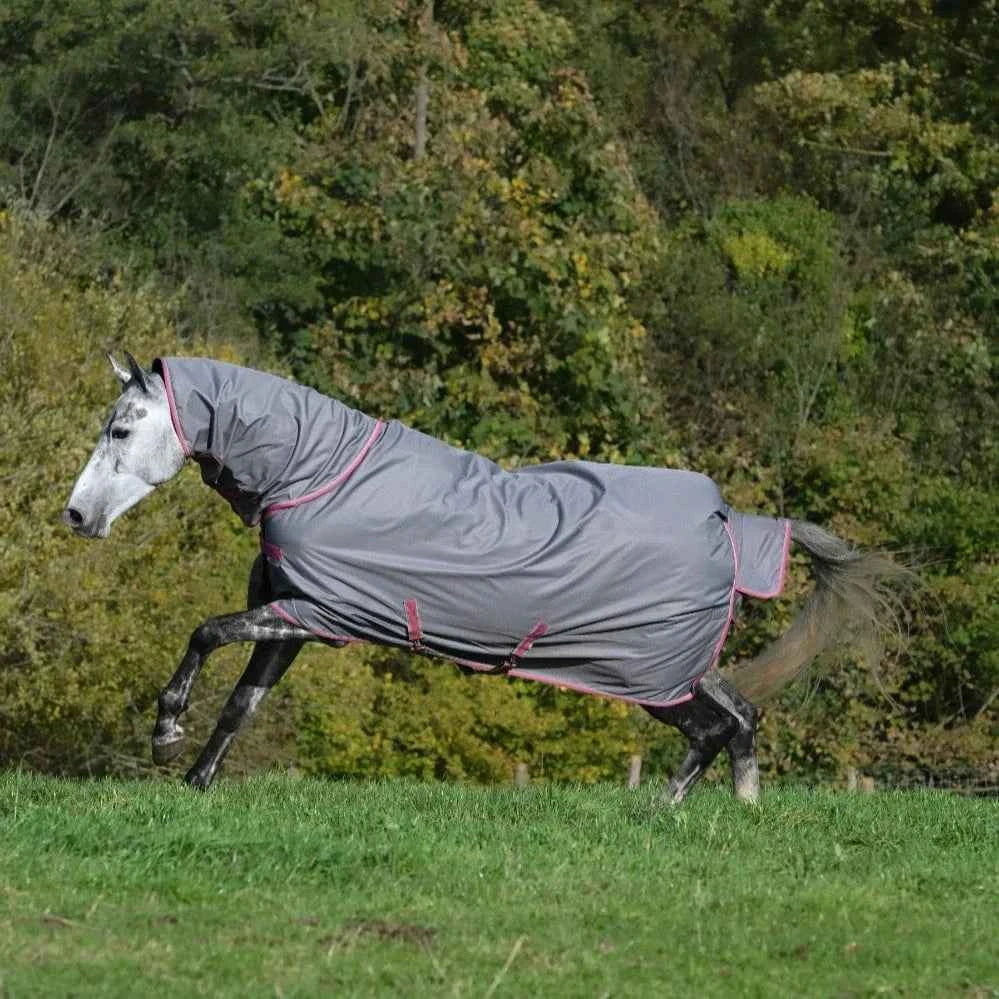 Derka padokowa Bucas Freedom T/O 150/150 Fixed Neck Smoke Grey